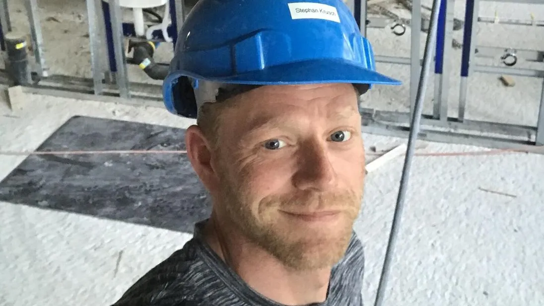 Handwerker Stephan Krusch hat „Depressionshelden“ gegründet.
